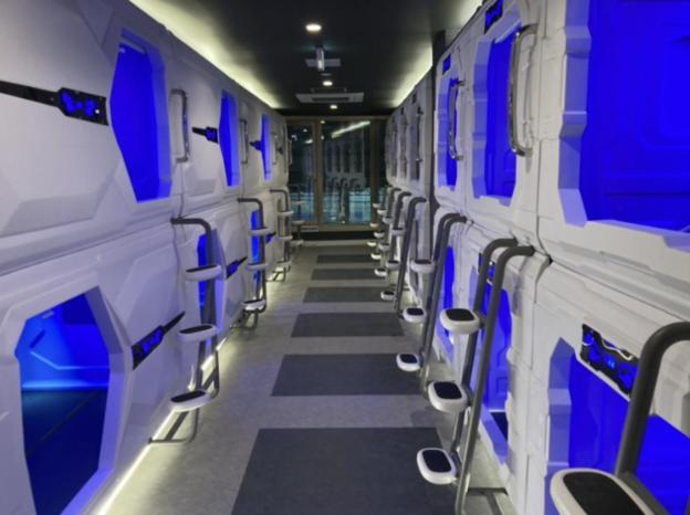 Capsule Hotel Нагасаки Экстерьер фото